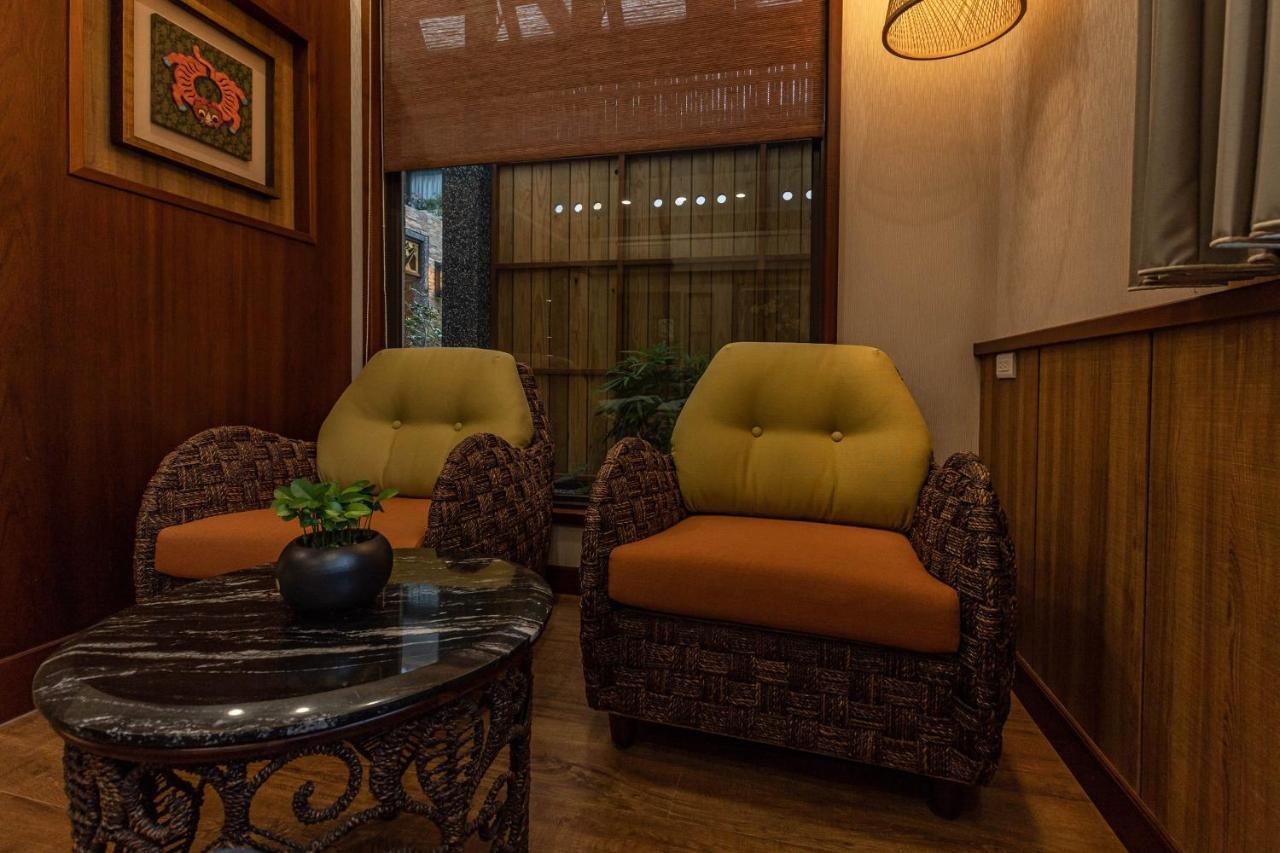 Apartament 山花映水紅莊園民宿 Yuemei Zewnętrze zdjęcie